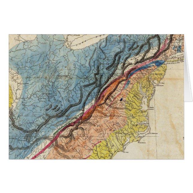 Kaart van de Verenigde Staten van Amerika 3 (Voorkant Horizontaal)