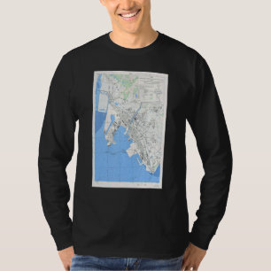 kaart van de Verenigde Staten van Japan van 1945 T-shirt