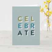 Kaart van de verjaardag, Kaart voor hem (Gele Bloem)