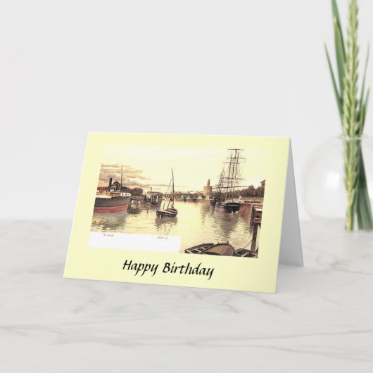 Kaart van de verjaardag - Sevilla. Spanje (Voorkant)