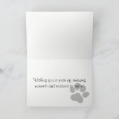 Kaart van de Verjaardag van Bichon de Frise (Binnen)