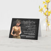 Kaart van de Verjaardag van de Dierenriem van de (Gele Bloem)