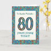 Kaart van de Verjaardag van de douane de Bloemen, (Gele Bloem)