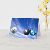 Kaart van de Verjaardag van de Feiten van de troef (Gele Bloem)