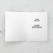 Kaart van de Verjaardag van de Haai van de pool de (Binnen)