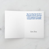 Kaart van de Verjaardag van de ham de Radio voor (Binnen)