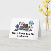 Kaart van de Verjaardag van de Installatie van de (Gele Bloem)