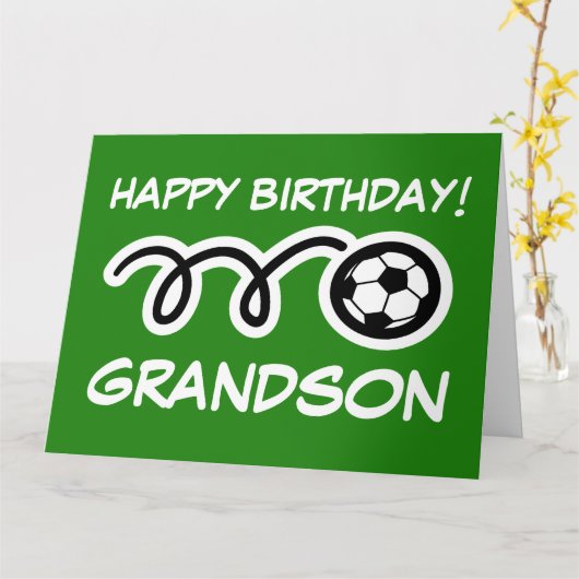 Kaart van de Verjaardag van de kleinzoon de (Gele Bloem)