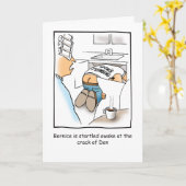 Kaart van de Verjaardag van de loodgieter de (Gele Bloem)