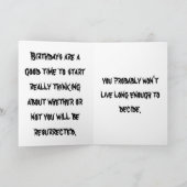 Kaart van de verjaardag van de opgraving (Binnen)