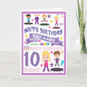 Kaart van de Verjaardag van de Sprong van de