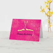 Kaart van de Verjaardag van de turner de Gelukkige (Gele Bloem)