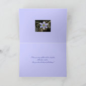 Kaart van de Verjaardag van de Vriend van Hepatica (Binnen)