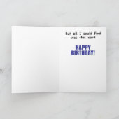 Kaart van de Verjaardag van de vroege vogel de (Binnen)