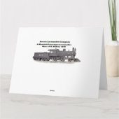 Kaart van de Verjaardag van de Werken van beken de (Achterkant)