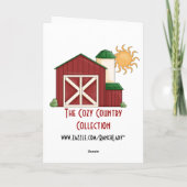 Kaart van de Verjaardag van de zuster de Gelukkige (Achterkant)