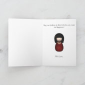 Kaart van de Verjaardag van Doll van Sakura van (Binnen)