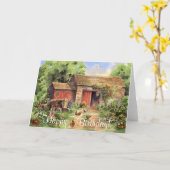 Kaart van de Verjaardag van het Boerenerf "van de (Gele Bloem)