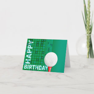 Kaart van de Verjaardag van het golf de Gelukkige