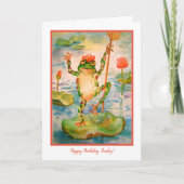 Kaart van de verjaardag van het kind (Voorkant)