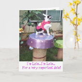 Kaart van de Verjaardag van het sprookjesland de (Gele Bloem)