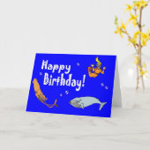 Kaart van de Verjaardag van oceaanKinderen de (Gele Bloem)