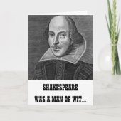 Kaart van de Verjaardag van Shakespeare de (Voorkant)