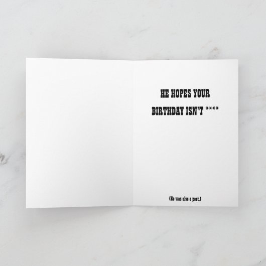 Kaart van de Verjaardag van Shakespeare de (Binnen)