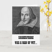 Kaart van de Verjaardag van Shakespeare de (Gele Bloem)