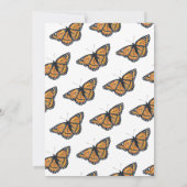 Kaart van de vlinder per post (Achterkant)