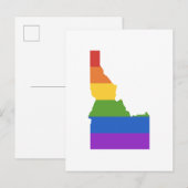 Kaart van de VS | De staat Idaho (Voorkant / Achterkant)