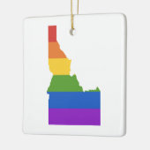 Kaart van de VS | De staat Idaho Keramisch Ornament (Links)