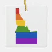 Kaart van de VS | De staat Idaho Keramisch Ornament (Voorkant)