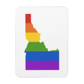 Kaart van de VS | De staat Idaho Magneet (Verticaal)