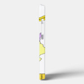 Kaart van de VS gedekt Case-Mate iPhone Case (Achterkant / Links)