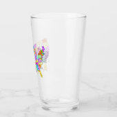 Kaart van de VS gedekt Glas (Links)