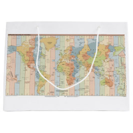 Kaart van de Waaltijdzones Groot Cadeauzakje