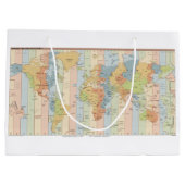 Kaart van de Waaltijdzones Groot Cadeauzakje (Achterkant)