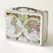 Kaart van de wereld (Achterkant)