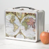 Kaart van de wereld (In situ)