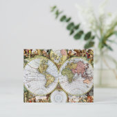 Kaart van de Wereld (Staand voorkant)