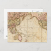 Kaart van de wereld (Voorkant / Achterkant)