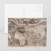 Kaart van de wereld | 1507 (Voorkant / Achterkant)