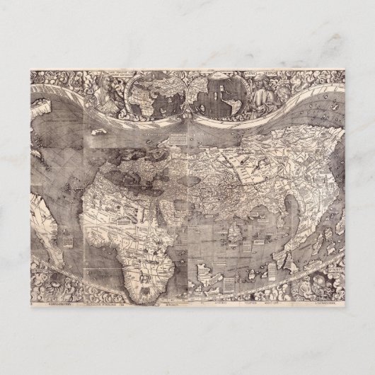 Kaart van de wereld | 1507 (Voorkant)