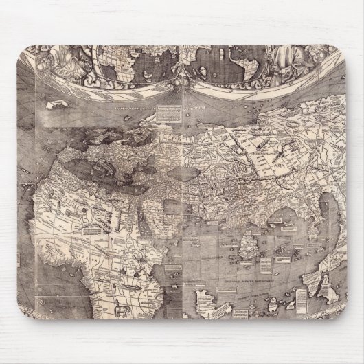 Kaart van de wereld | 1507 muismat (Voorkant)