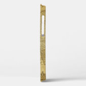  kaart van de wereld 1635 Case-Mate iPhone case (Achterkant / Links)