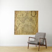 kaart van de wereld 1635 wandkleed (In Situ (horizontaal))