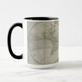 Kaart van de wereld | 1736 mok (Links)