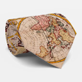  kaart van de wereld (1782) - Stijlvol Stropdas (Opgerold)