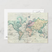 kaart van de wereld (1801) (Voorkant / Achterkant)